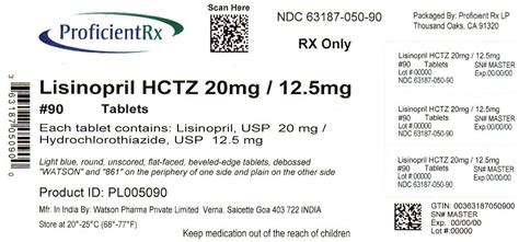 Hydrochlorothiazide and lisinopril Uses, Side Effects & Warnings.